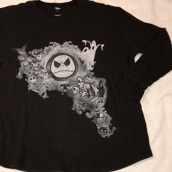 Disney Tops - 2XL DISNEY NIGHTMARE BEFORE CHRISTMAS THERMAL